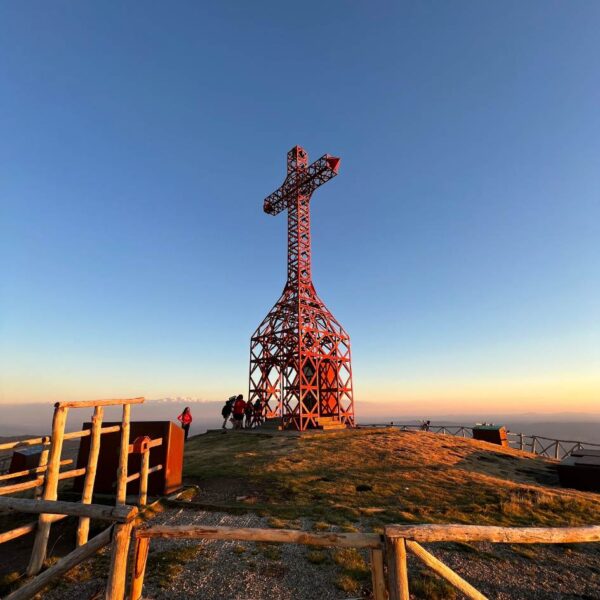 Tramonto alla Croce del Pratomagno - immagine 2